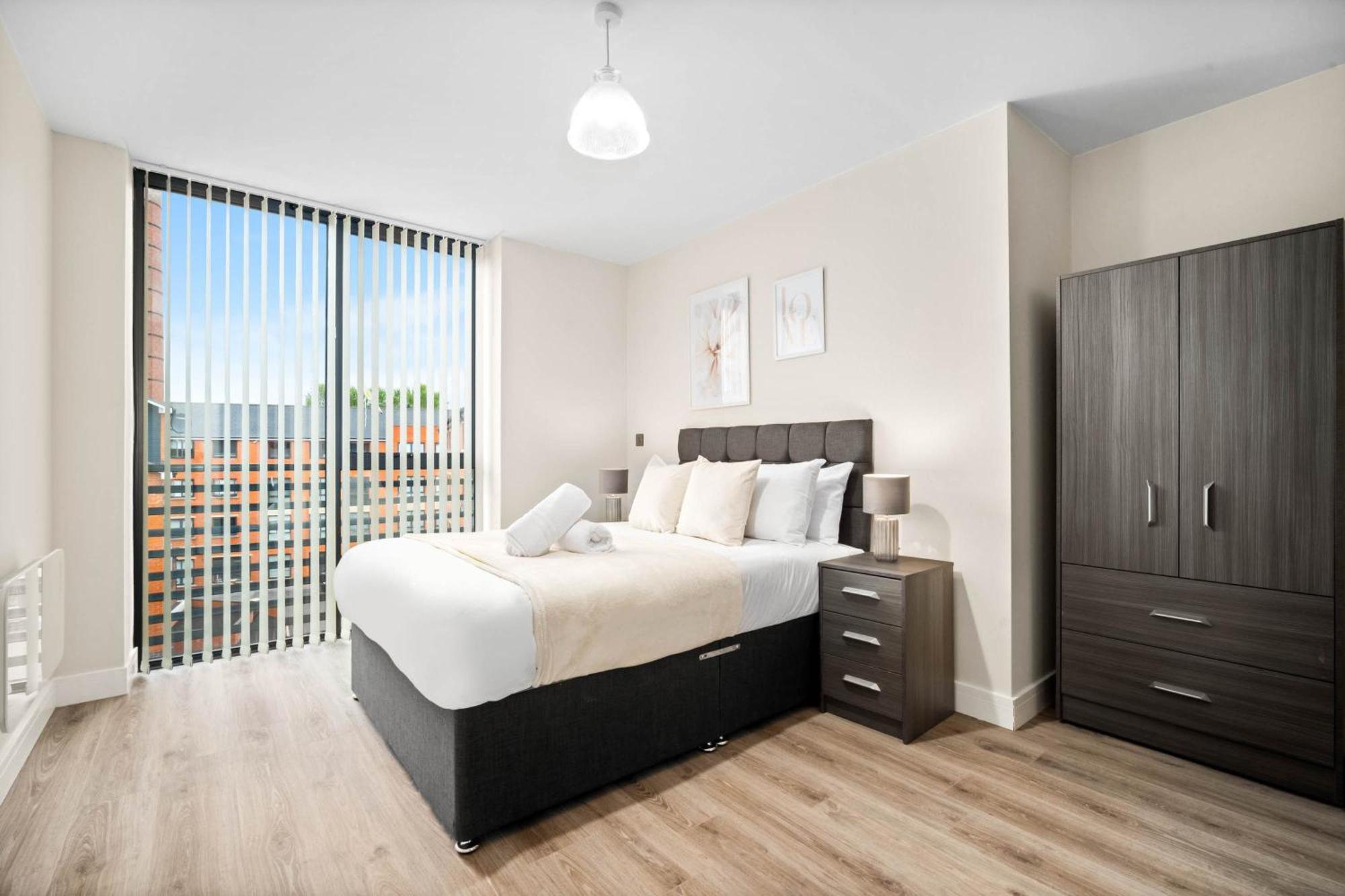 New Luxury Two Bedroom Apartment - City Centre - Netflix - Wifi - Top Rated - Jq 8Ah Birmingham Zewnętrze zdjęcie